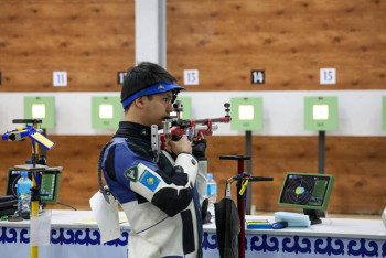 Фотография к новости: Казахстанские стрелки завоевали 9 медалей на чемпионате Азии