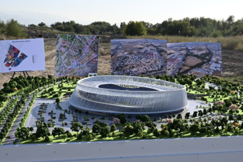 Фотография к новости: В Алматы построят новый футбольный стадион на 35 тысяч мест