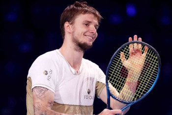 Фотография к новости: Александр Бублик вышел в третий круг US Open