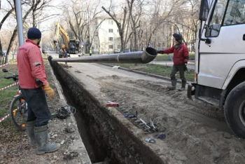 Фотография к новости: В Алматы переносится реконструкция газопровода на проспекте Аль-Фараби