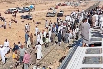 Фотография к новости: На севере Египта поезд сошел с рельсов: три человека погибли, десятки пострадали