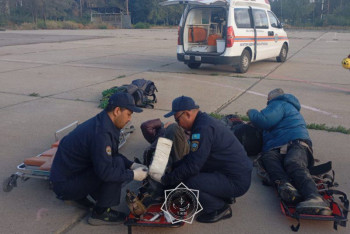 МЧС эвакуировало туристов с высоты 4300 метров