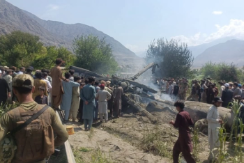 В Пакистане разбился военный вертолет, погибли пять человек