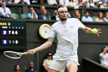 Фотография к новости: Александр Бублик уступил первой ракетке мира на US Open