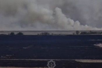 Степной пожар в Костанайской области полностью ликвидирован