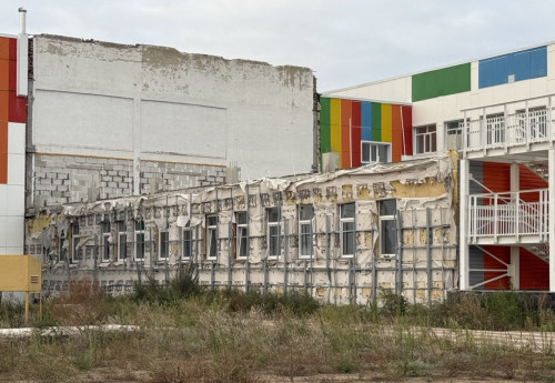 Фотография к новости: Срыв сроков и обвалы: что происходит со строительством школ в Костанайской области