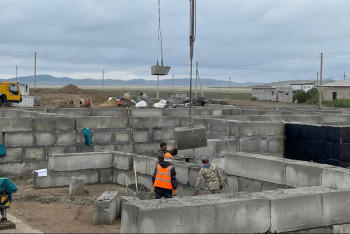 Фотография к новости: Современная школа на 100 мест строится в одном из сёл Абайской области