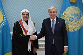 Фотография к новости: Токаев принял генсекретаря Всемирной исламской лиги