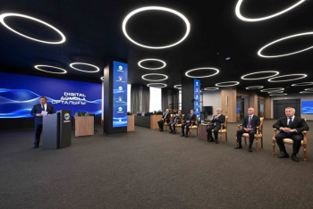 Фотография к новости: Глава государства посетил центр Digital Aqmola