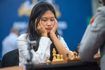 Фотография к новости: Бибисара Асаубаева вошла в тройку лучших шахматисток мира