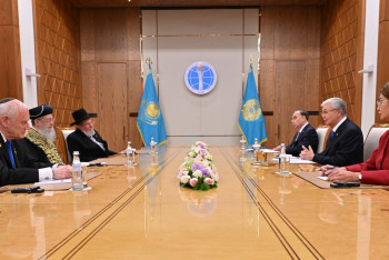 Фотография к новости: Токаев подчеркнул значимость еврейской общины в Казахстане