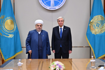 Фотография к новости: Глава государства провёл встречу с духовным лидером мусульман Кавказа