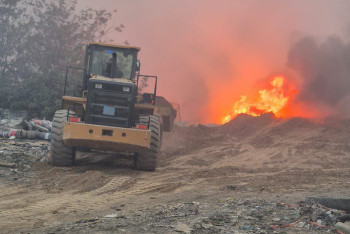 Фотография к новости: Режим ЧС ввели в городе Алатау