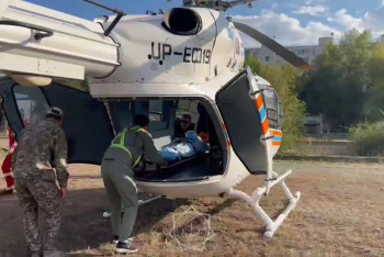 Пациентку из ЗКО экстренно эвакуировали санавиацией в областную больницу