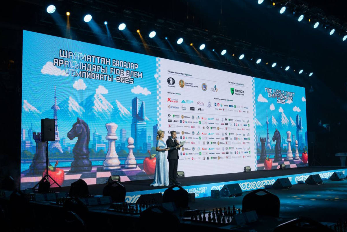 В Алматы стартовал чемпионат мира по шахматам среди кадетов