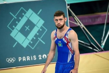 Фотография к новости: Казахстанские гимнасты завоевали "золото" на этапе Кубка мира в Германии