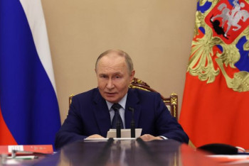 Фотография к новости: Россия в состоянии ответить на любые угрозы не на словах - Путин