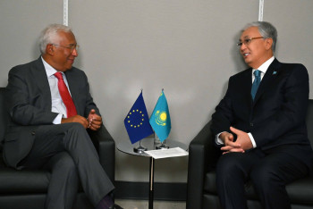 Фотография к новости: Казахстан укрепляет связи с ЕС: итоги встречи Токаева с Антониу Кошту