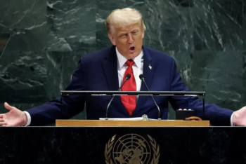 Фотография к новости: Трамп раскритиковал ООН и обвинил Европу в провальной миграционной политике