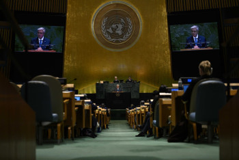 Фотография к новости: Мир столкнулся с опасной фрагментацией инвестиционных потоков — Токаев в ООН