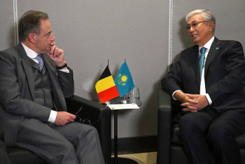 Фотография к новости: Объем торговли между Казахстаном и Бельгией приблизился к полумиллиарду долларов