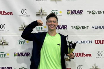 Фотография к новости: Юный казахстанец Иван Пономарев выиграл второй титул ITF Juniors