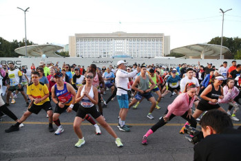Almaty Marathon–2025 собрал 16 тысяч участников из 60 стран