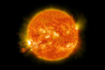 На Солнце зафиксирована мощнейшая вспышка с 19 июня