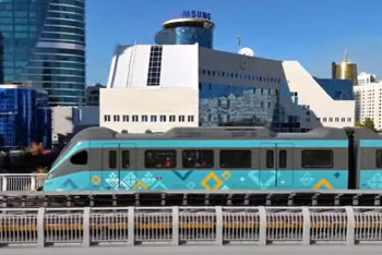 Фотография к новости: Началась тестовая эксплуатация LRT в Астане