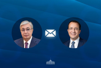 Фотография к новости: Токаев направил телеграмму поздравления Президенту Кипра