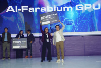 Фотография к новости: Лучшие стартапы 2025 года получили по 25 тысяч долларов в Астане