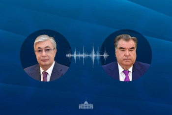 Фотография к новости: Президенты Казахстана и Таджикистана обсудили взаимодействие в экономической сфере