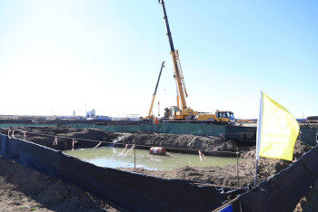 Фотография к новости: В Актюбинской области строят завод за 120 млрд тенге