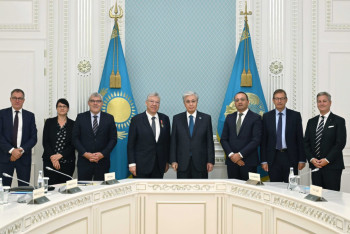 Фотография к новости: Токаев встретился с членами парламентской группы дружбы "Швейцария – Казахстан"