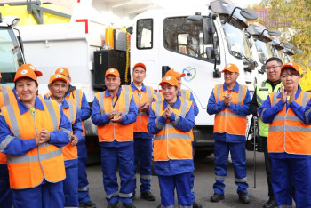 Фотография к новости: Зарплата работников "Алматы Тазалық" выросла до 55%