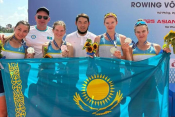 Казахстан завоевал две медали на чемпионате Азии по гребле