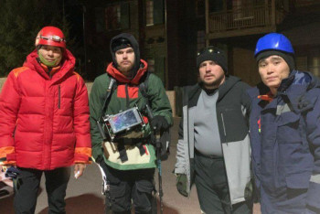 В горах Алматы спасли травмированного туриста