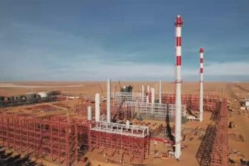 Фотография к новости: На Кашагане началось строительство двух заводов по переработке газа