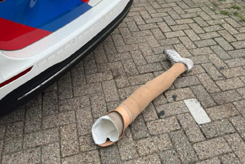 Фотография к новости: В Нидерландах вор потерял ногу во время побега от полиции