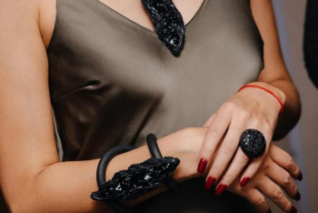 Фотография к новости: Карагандинский уголь засиял на подиуме Милана