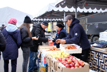 Фотография к новости: Более 460 тонн продукции привезли на финальную ярмарку в Астане