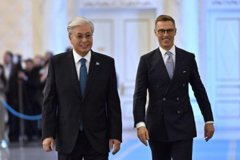 Фотография к новости: Токаев принял в Акорде Президента Финляндии