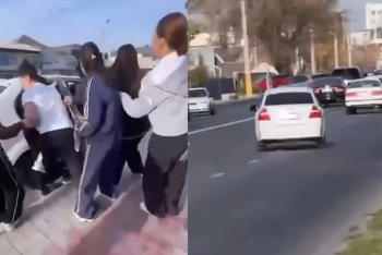 Фотография к новости: В Таразе задержаны трое мужчин, похитившие девушку на глазах у очевидцев