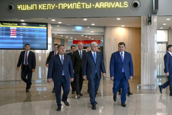 Фотография к новости: Токаев оценил новый терминал аэропорта "Қорқыт Ата"