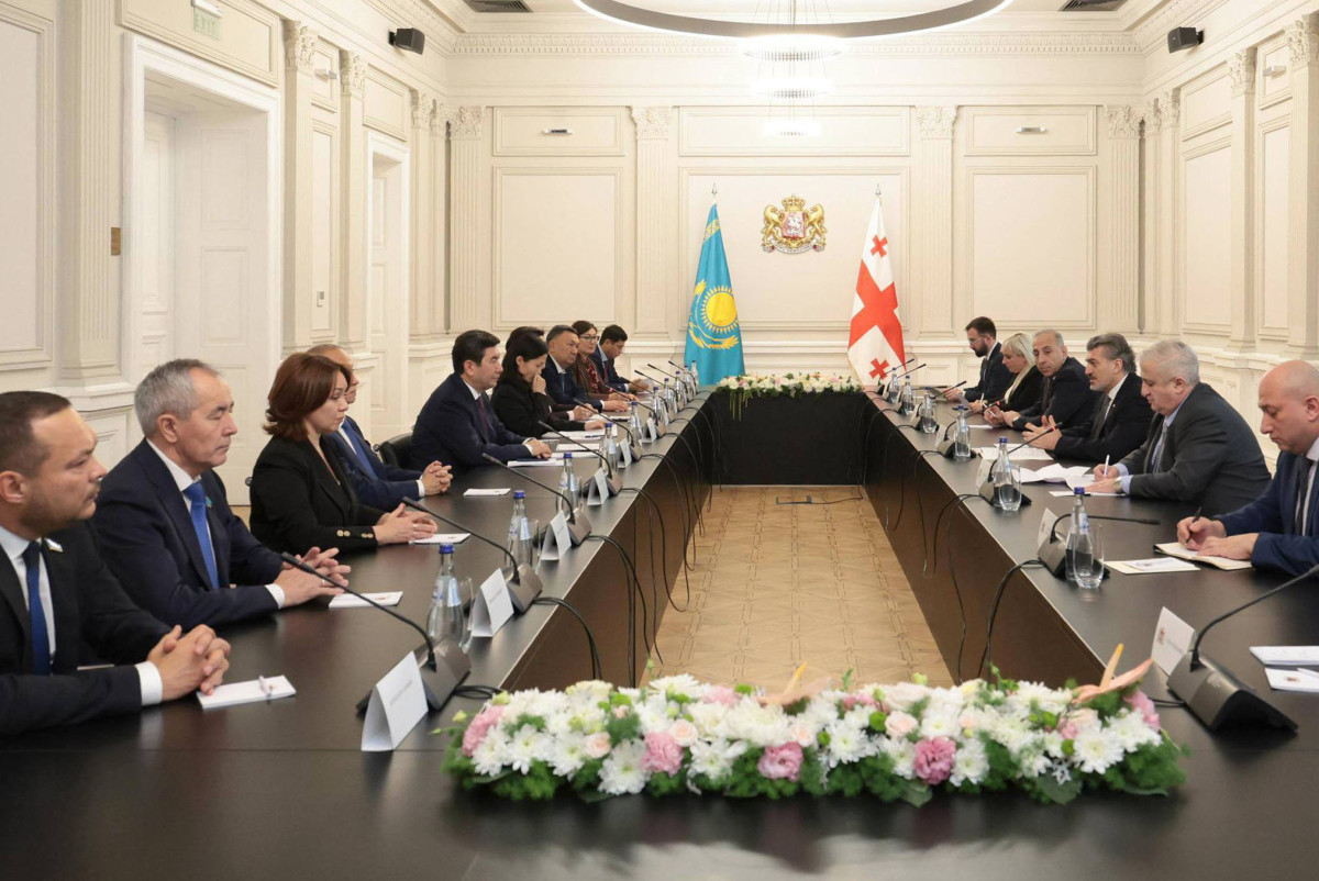 Казахстан и Грузия подписали меморандум о межпарламентском сотрудничестве