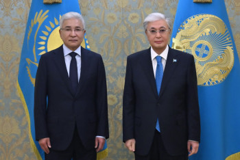 Фотография к новости: Тасмагамбетов доложил Токаеву о планах ОДКБ