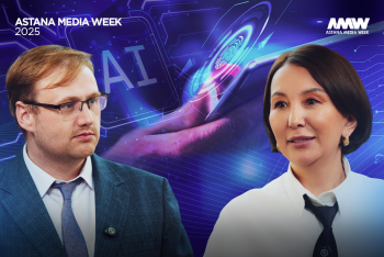 Фотография к новости: Важная тема LIVE: "QAZCONTENT" презентовал свое видение работы с ИИ на AMW-2025