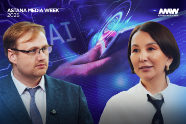 Фотография к новости: Важная тема LIVE: "QAZCONTENT" презентовал свое видение работы с ИИ на AMW-2025