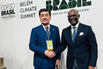 Фотография к новости: Казахстан обсудил вопросы климатической устойчивости с Фондом по реагированию на потери и ущербы