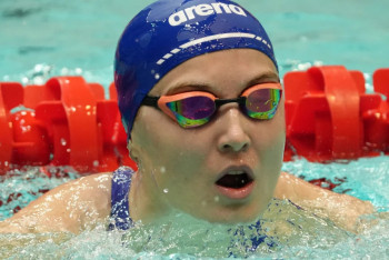 Фотография к новости: Софья Сподаренко выиграла полуфинальный заплыв на Играх исламской солидарности